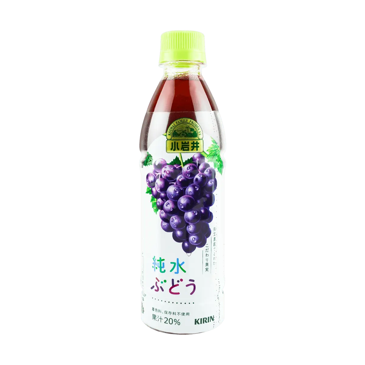 Kirin Kirin Ichiban Shibori Grape Juice 430ml - 100% Pure Fruit Drink Kirin Kirin Ichiban Shibori Grape Juice 430ml - 100% Pure Fruit Drink