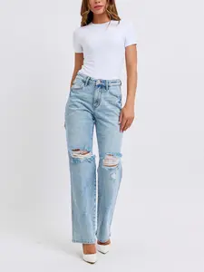 Judy Blue ALEX 90'S FIT HIGH WAIST STRAIGHT JEAN