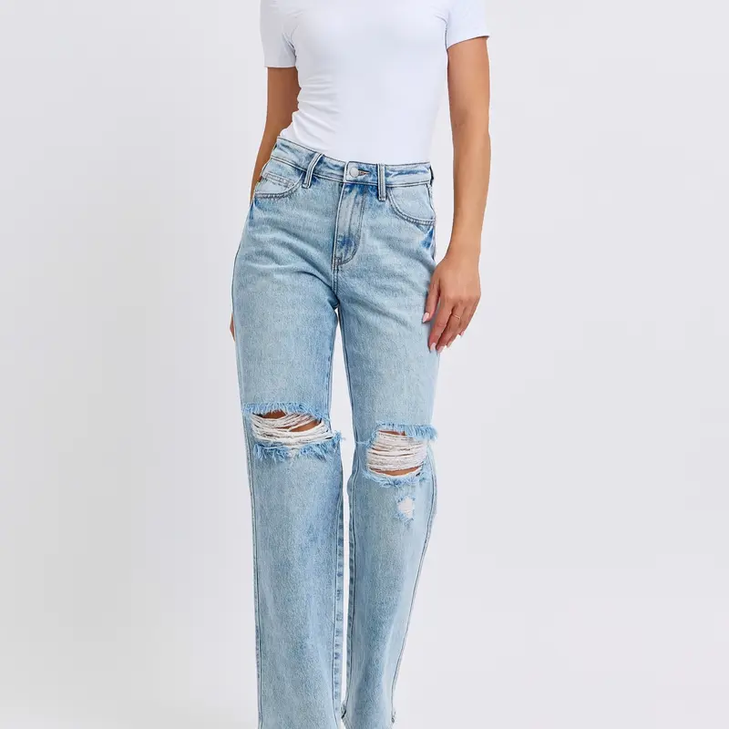 Judy Blue ALEX 90'S FIT HIGH WAIST STRAIGHT JEAN