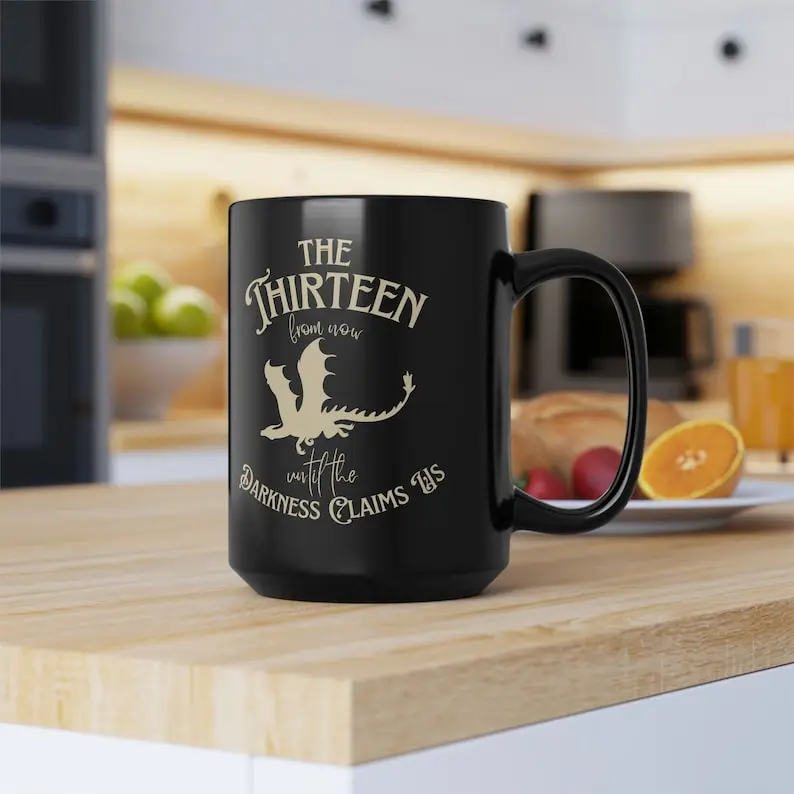 Throne of Glass Mug The Thirteen coffe cup Sarah J Maas merch SJM universe Manon Blackbeak Bookish gift present