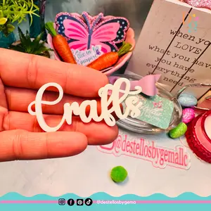 Personalized Acrylic Names 3"