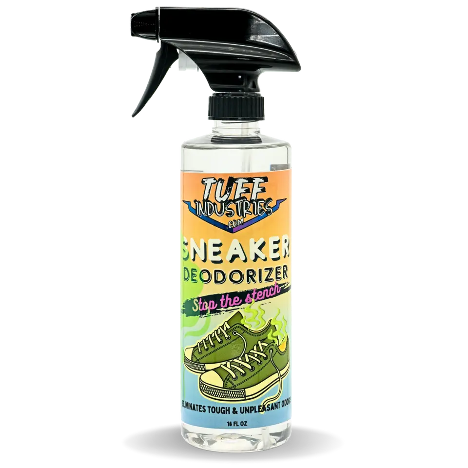 Tuff Industries Sneaker Deodorizer - Powerful Odor Eliminator for Fresh Shoe Smell