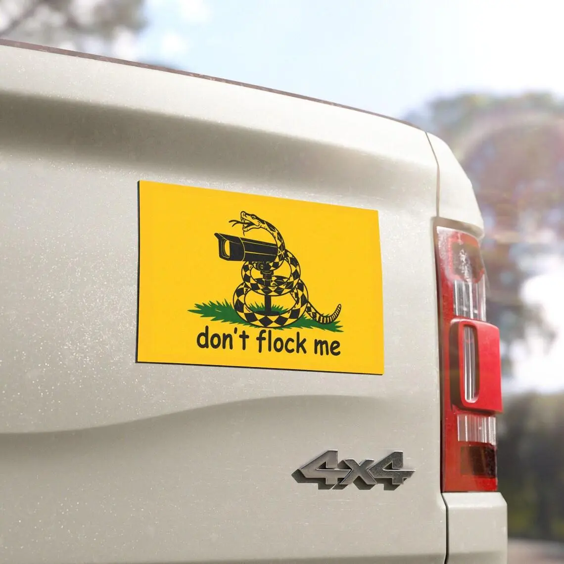 Don't Flock Me Car Magnet | Funny Anti Surveillance Magnet | Flock Camera Car Magnet | Privacy Bumper Magnet | Vehicle Magnet
