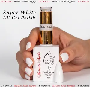 Maika’s Nails Súper White Gel Polish 15 ml