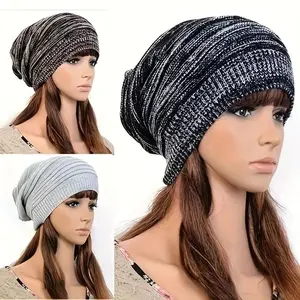Baggy Knit Slouch Hat - Ultimate Comfort & Chic Vibe for Daily Outfits，Unisex, fashionable and unique