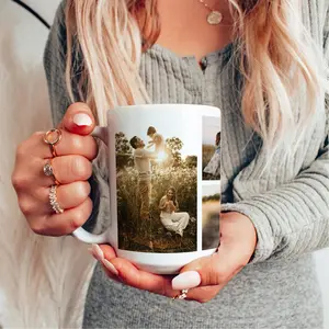 [Sale up to 40%] + [FREE SHIP] Custom Photo Collage Coffee Mug with personalization for Mothers day mug Personalized image mug for Mom Picture collage gift coffee mug, Mothers day gift idea, gift for mom