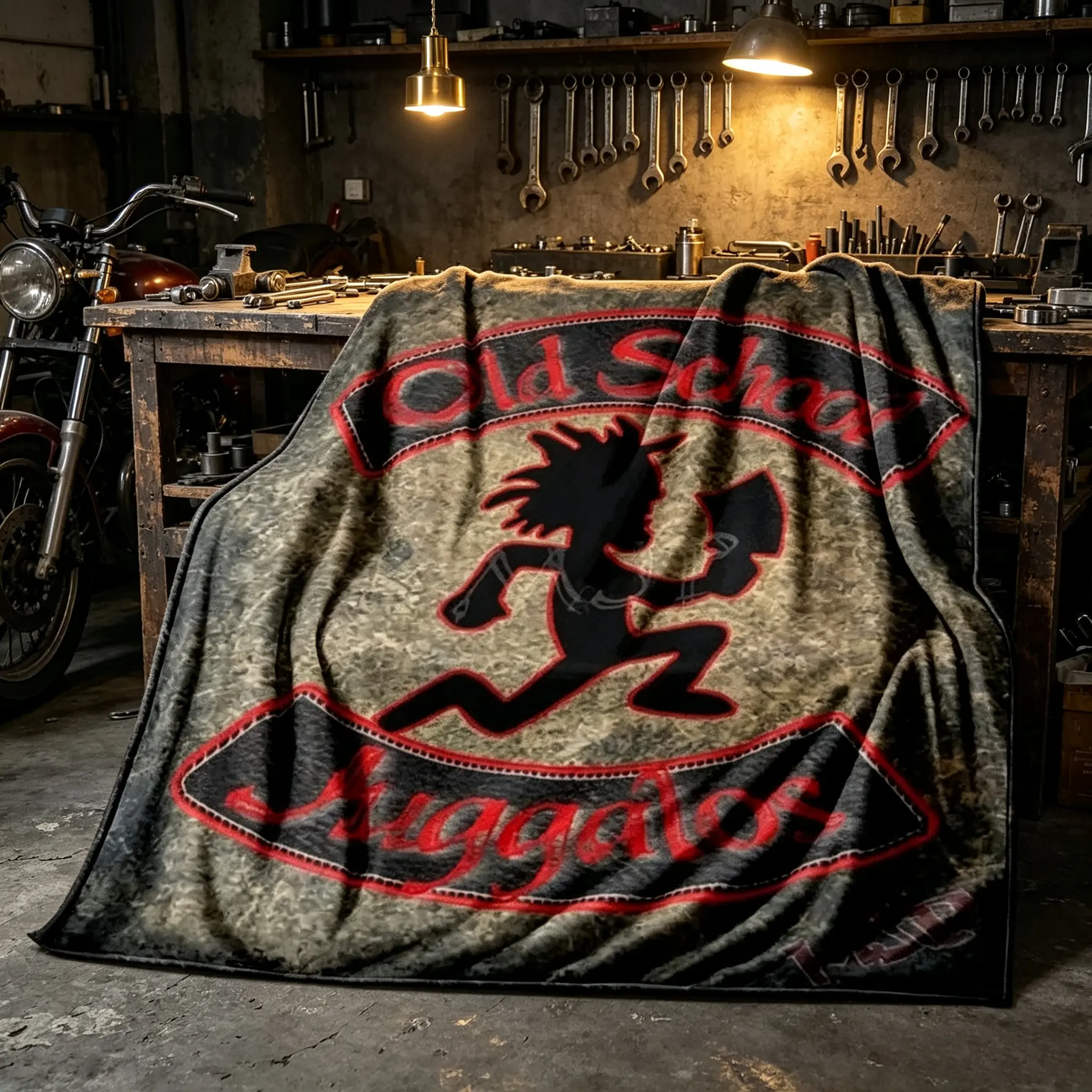 Insane Clown Posse Band ICP Juggalo Faygo Blanke,Can Also Be Used As A Bed Sheet,bath Towel,knee or Nap Car Office Sofa Blankets