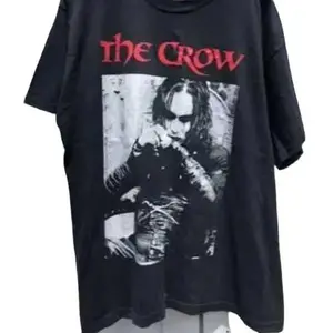 [SALE OFF 25%] The Crow Movie Short Sleeve Cotton T-shirt Unisex Classic Fabric
