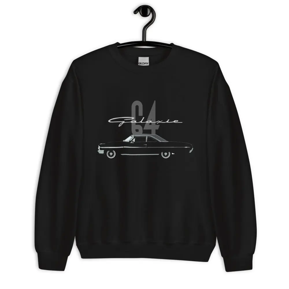 1964 Ford Galaxie Antique Car Unisex Sweatshirt