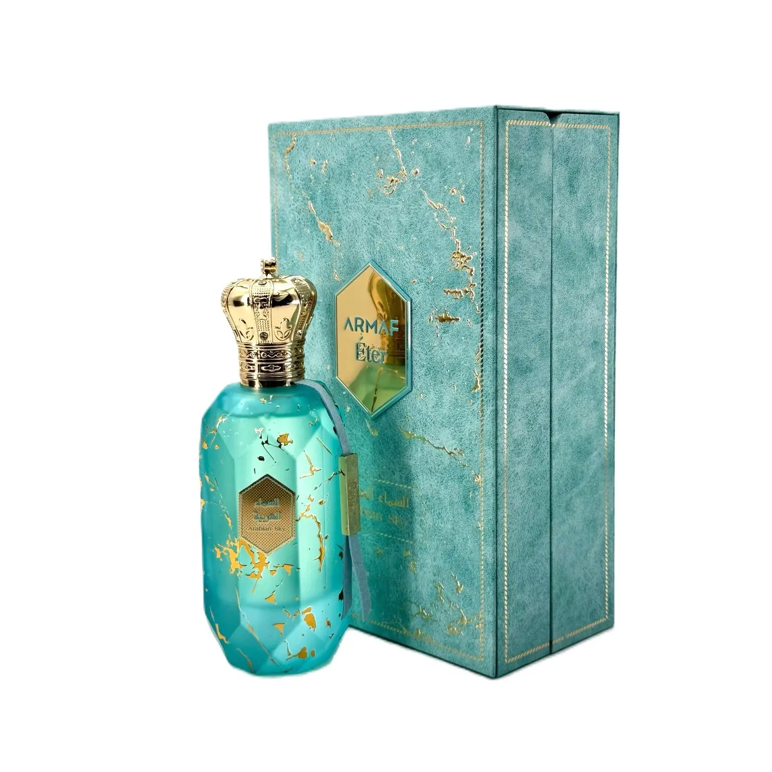 Armaf Eter Arabian Sky Eau de Parfum, Elegant Arabian Perfume with a Captivating Scent, Long-Lasting Aromatic Fragrance Spray for Unisex, 3.4 fl oz, Unisex Fragrance, Adults, Single Item, Amber Floral