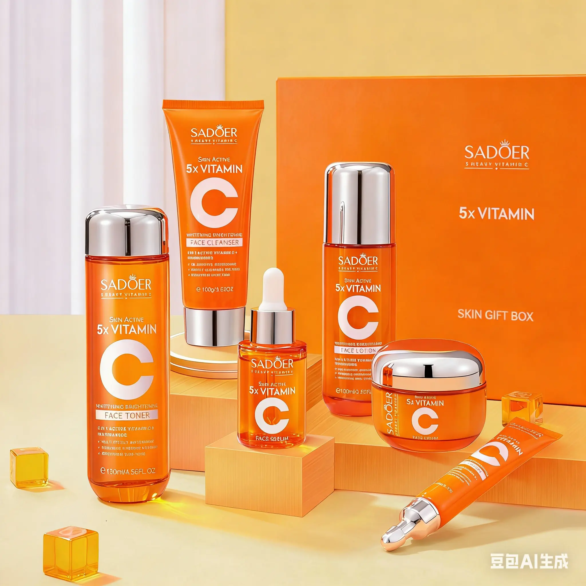 6-Piece Korean Skincare | Cleanser + Essence + Eye Cream + Moisturizers