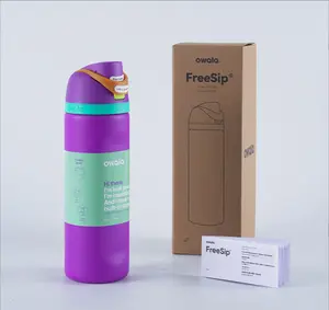 Owala FreeSip 32oz Insulated Stainless Steel Water Bottle Straw Pink BPA Free