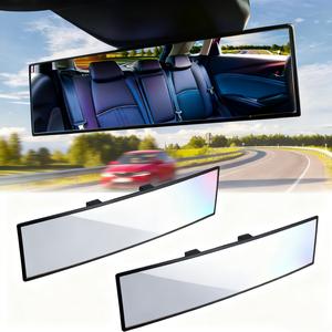 Car Rear View Mirrors 11.8 Inch Wide-Angle Clip-On Design | Reduces Blind Spots for Cars, SUVs & Trucks | Clear Vision & Enhanced Awareness
