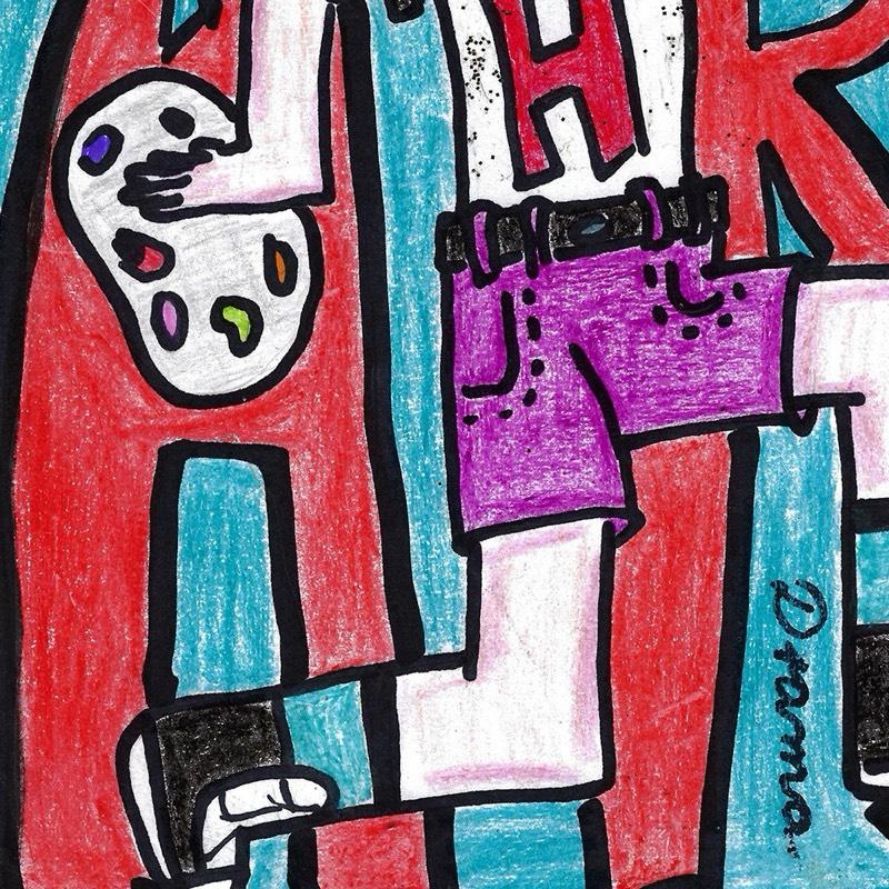 Giclée Art Limited Edition "Ultimo Pal’ El Arte (Autorretrato)" by Drama Artistic Decor