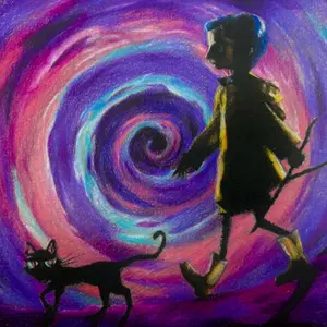 “Coraline” print