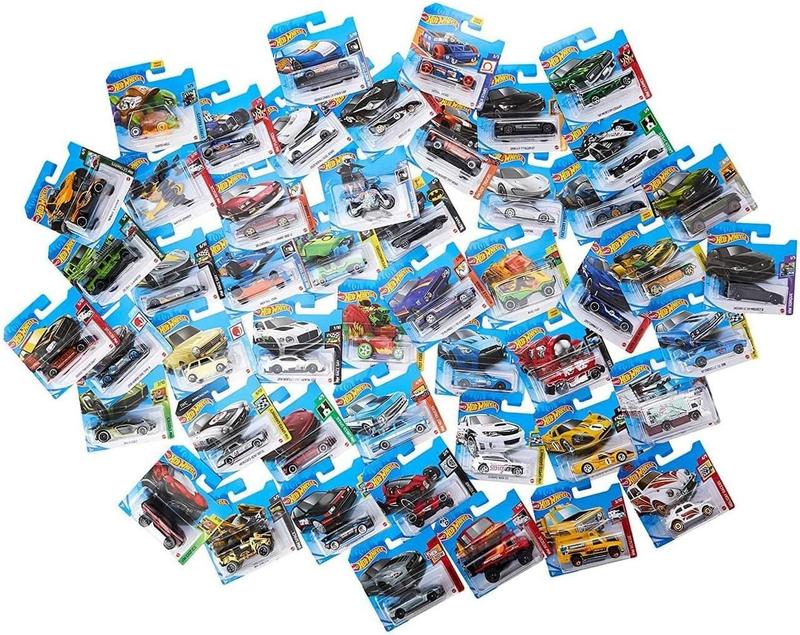 Mattel Hot Wheels 72 Count Random Case Basic Die-Cast Toy Cars Assorted Styles Collectibles