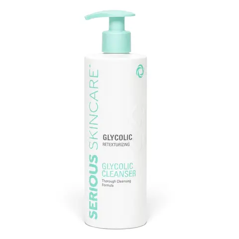 Glycolic Acid Facial Cleanser, Gentle Calming Formula for Acne-Prone Sensitive Skin, Daily Hydrating Cleanser for Radiant Complexion
