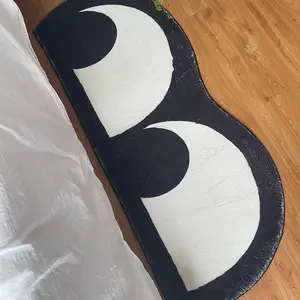 Eye Pattern Carpet, Non-slip Soft Floor Mat, Washable Area Rug, Geometric Pattern Rug, Decorative Rug for Home Living Room Bedroom, Room Decor, Home Decor