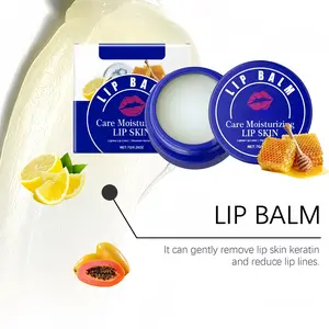 Lip Acne Balm Skin Care Natural Lip Acne Cream - Smooth Lip Color Corrector Balm with Milia Remover with Lemon Papaya & Beeswax Hydrating Moisturizer for Even Lip Tone Smooth Texture & Fine Line Reduction