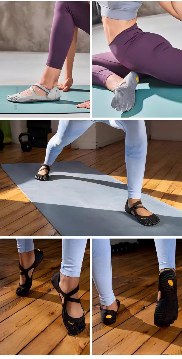 Women’s Five Fingere Shoes Yoga & Pilates Shoes – Breathable Mesh Barefoot Sneakers for Running, Dance & Fitness | Non-Slip, Lightweight, Comfortable