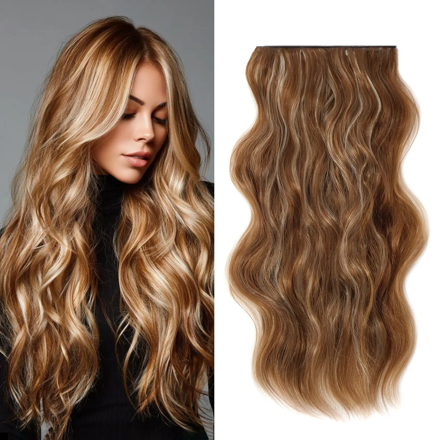 Warm Dirty Blonde Balayage