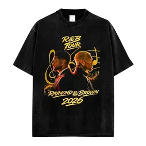 Raymond Tour 2026 Tee  Shirt, R&B Tour 2026, Graphic Shirt  Retro, Concert Merch  Gift for Fans  Unisex Heavy Cotton Top