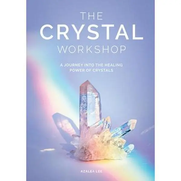 USED Book - The Crystal Workshop: A Journey Into the Healing Power of Crystals by Lee, Azalea (Hardcover) - english