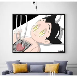 Wall Art, Astro Boy, Poster Print Art, For Wall Decor, Bedroom Decor, Home Decor, Pop Culture Art, Hypebeast Art, Modern