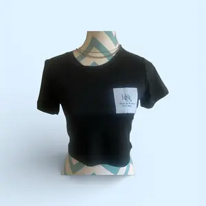 House of Numbers Crop Tee- Stylish Top