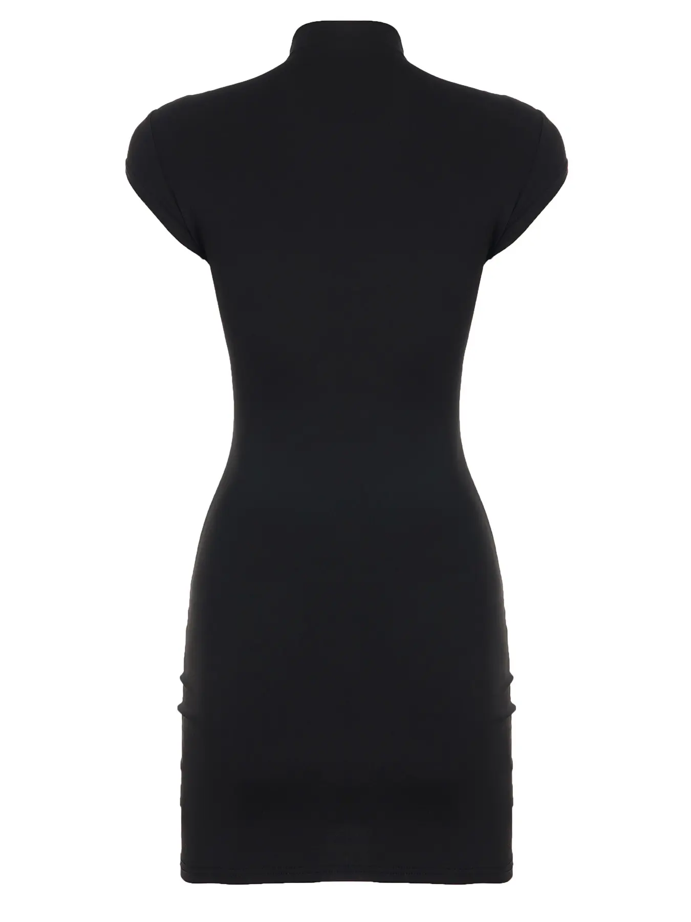 Street Style Tight-Fitting Short Sleeve Bodycon Dress Womenswear, Sexy Button Front Stand Collar Fashion Nightclub Party Skirt Summer New Arrival - TikTok Shop Street Style Tight-Fitting Short Sleeve Bodycon Dress Womenswear, Sexy Button Front Stand Collar Fashion Nightclub Party Skirt Summer New Arrival - TikTok Shop