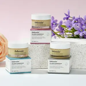 Collagen Cleansing Balm, 3 Boxes Deep Cleansing Nourishing Skin Care Balm, Moisturizing Facial Makeup Remover for All Skin Types