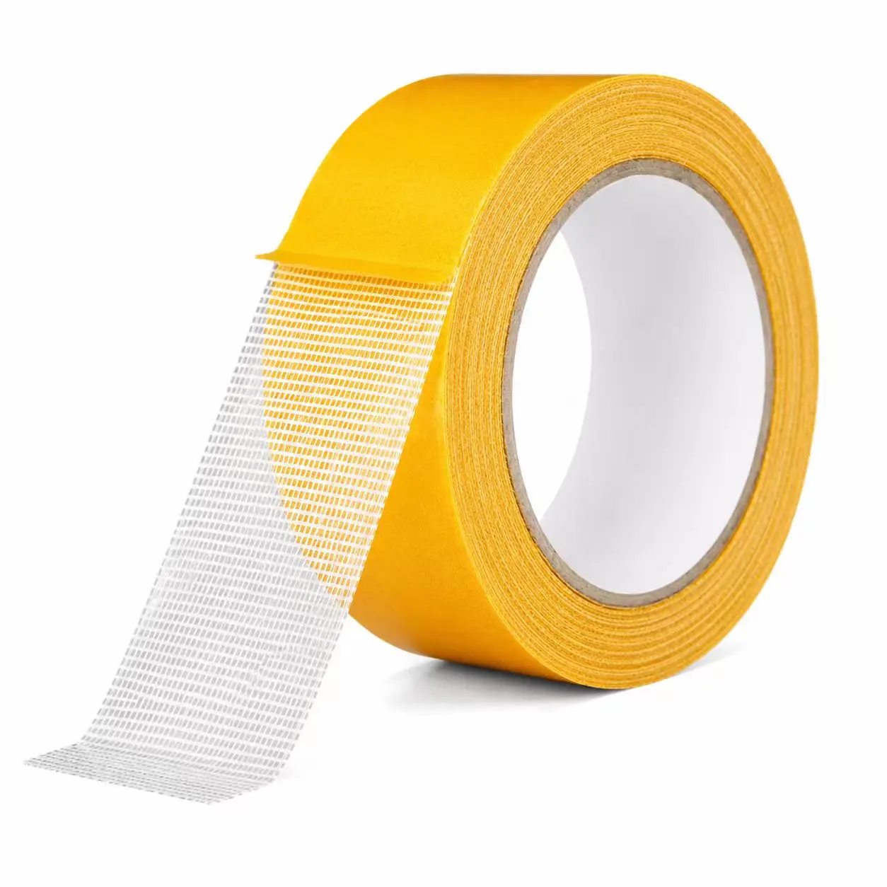 Heavy Duty Double Sided Mesh Tape - Strong Adhesive, Waterproof, Removable, No Residue Duct Sealing Tape for Home Org., DIY Projects, Multi-Surf. Use (Carpet, Wall Decor, Furniture)