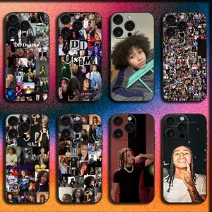 DD O-Osama Rapper Phone Case For iPhone17, 16,15,14,13,12,11,Pro,XS,Max,XR,Plus,E,Mini Soft Black Cover