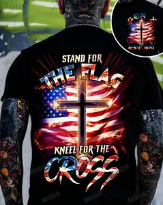 Chaosmoda Generation X Stand For The Flag Custom Year Skull T-shirt
