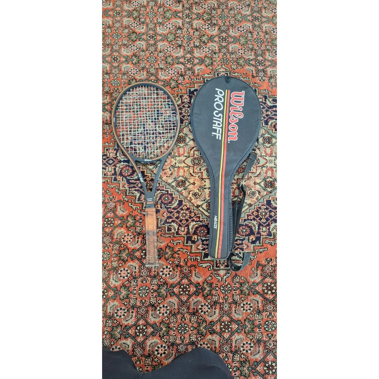 Wilson Pro Staff 6.0 Midsize 85 PWS Graphite made With Kevlar Code