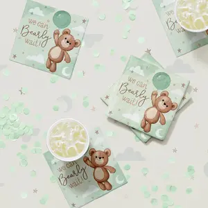 Teddy Bear Beverage Napkins | 16 Pack