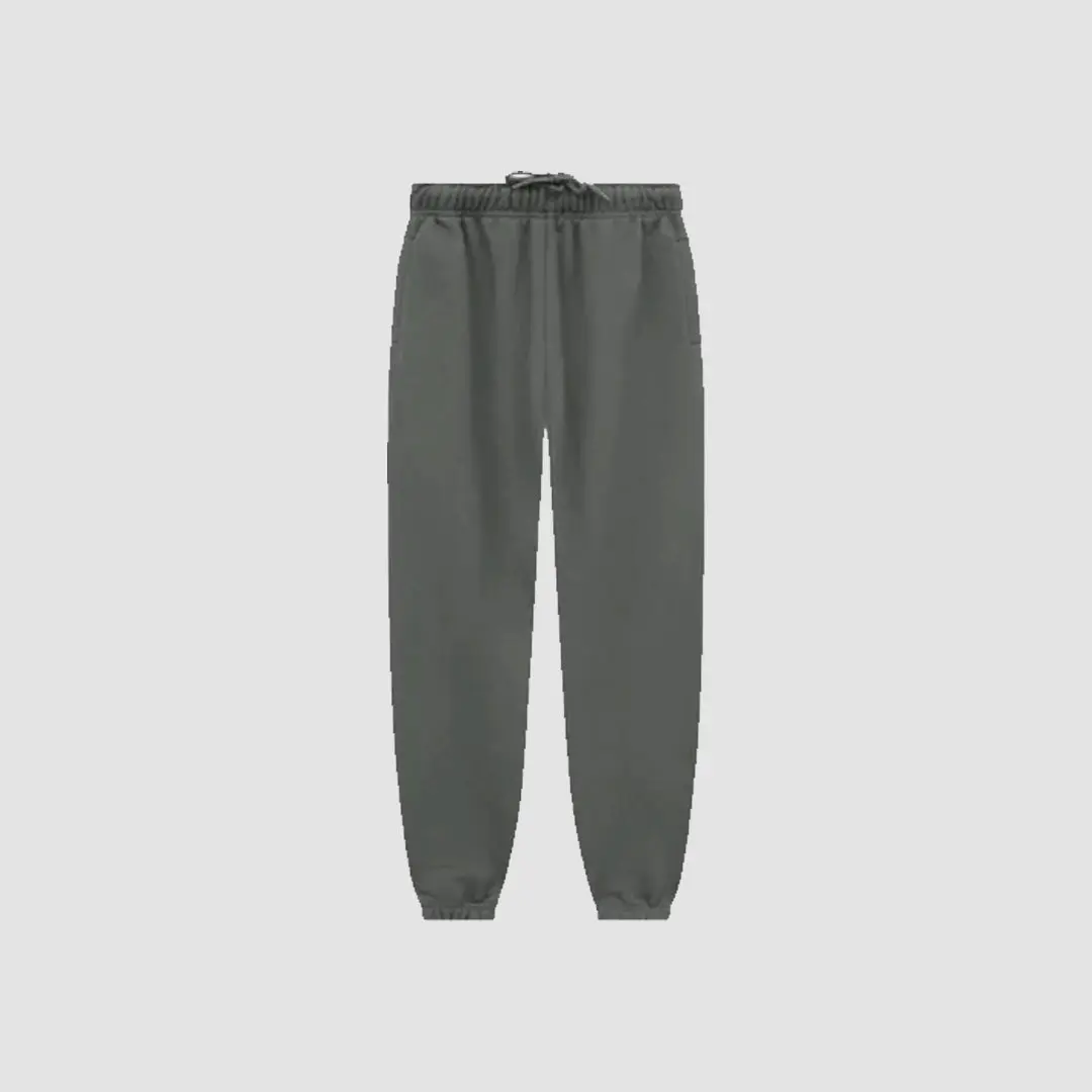 Charcoal Grey JOGGER 465 GSM Cotton with Welt Hand Pockets, Elasticized Ankle Cuffs, Brush-Back Interior & Retaining Signature Fit - Classic