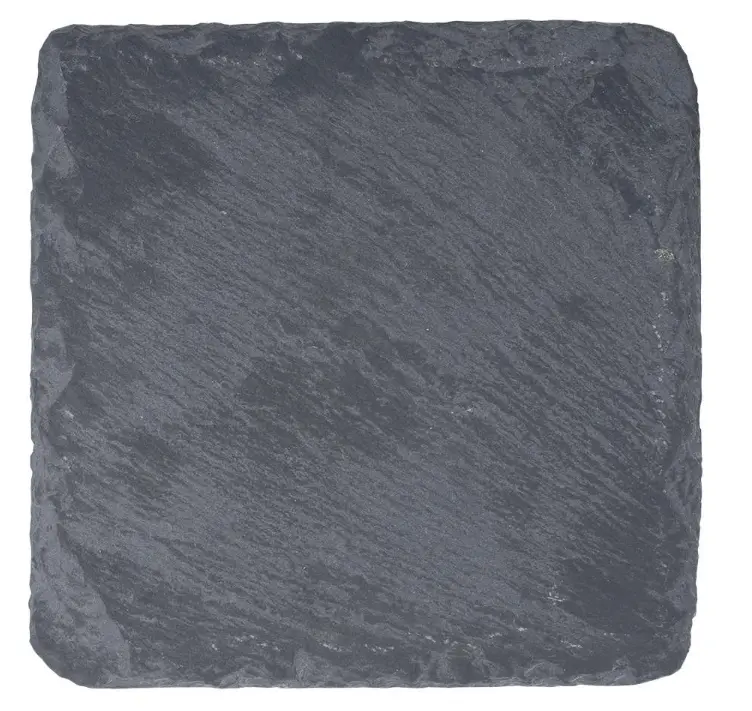 Creality Black Square Stone Coasters, Coaster for Desk Creality Black Square Stone Coasters, Coaster for Desk