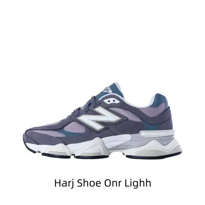 Muted Lavender Purple Running Shoes with Navy Blue Trim, Layered White Chunky Sole for Reliable Buffering - Sports Collectibles Accessory for Daily Commuting, Minimalist Street Style