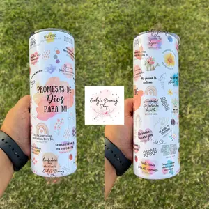 Promesas De Dios Tumbler