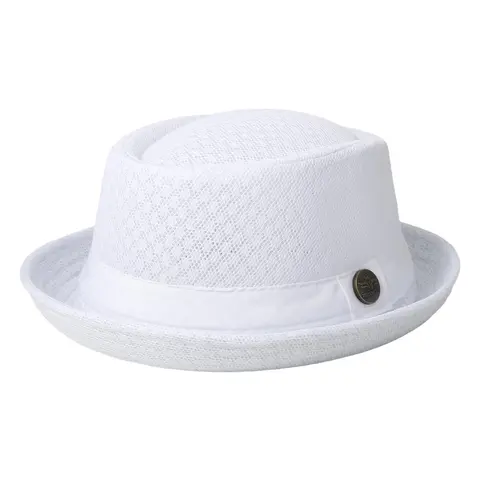OIDEA Men's Vintage Fedora Trilby Hat - Breathable Acrylic Mesh, Lightweight 2.6–3.3 Oz, Adjustable Outdoor Hat, Heat/Sweat Control, Beach-Ready Cool, Everyday, Spot Cleanable, for Casual Outdoor, Party Wear, Fashion Accessory