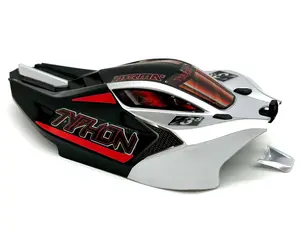 Arrma TYPHON GROM BLX - Body Shell (Black Silver Red) ARA-1563 cover ARA2306