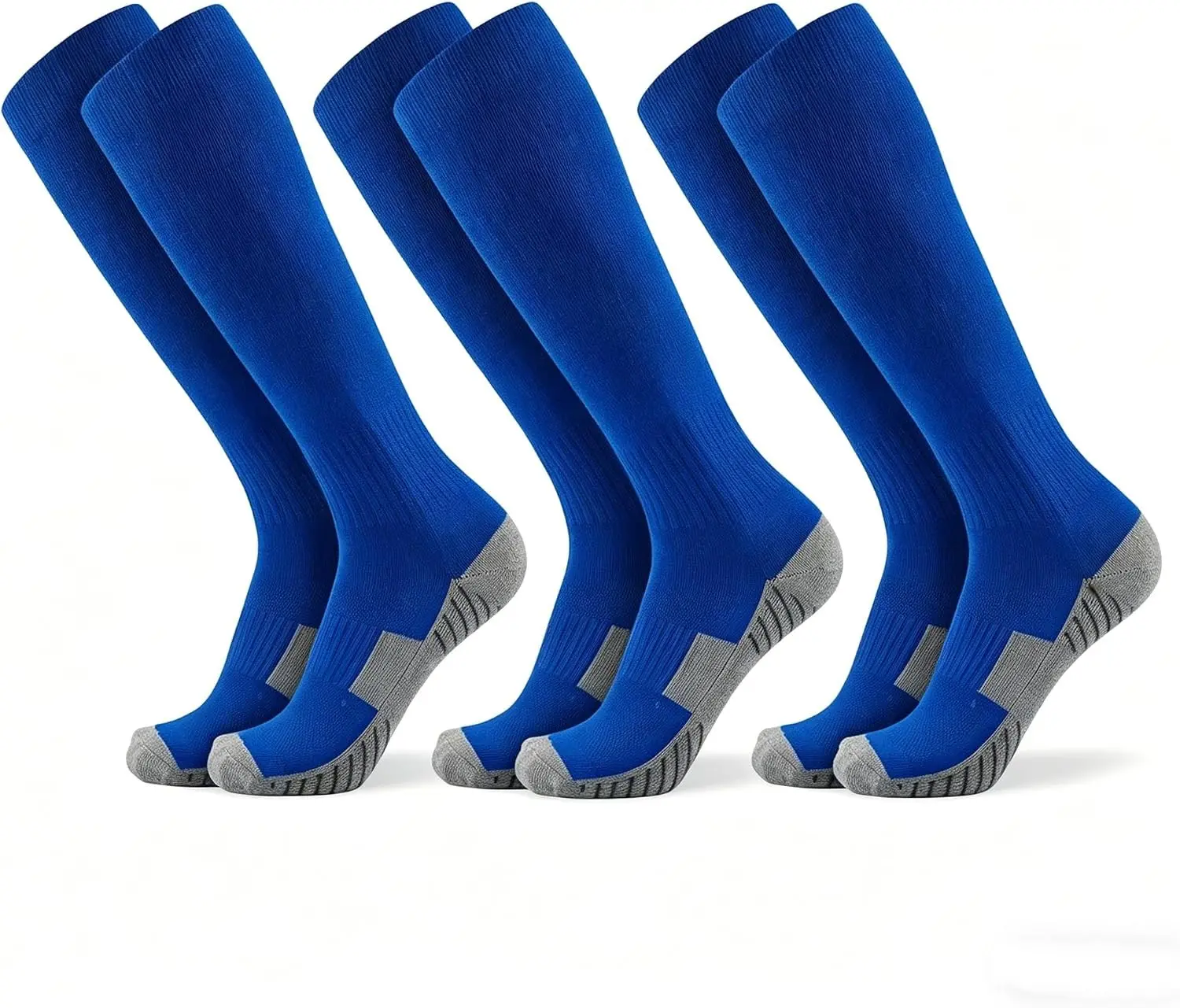 Baseball Socks 3 Pairs for Kid Youth Adult (4-20 Years Old) Back to School Softball Socks