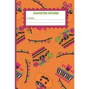 USED-Composition Notebook: Halloween gifts for women, men, kids, adults and girls: cute Tahiti Gold Pumpkin college ruled lined paper to write in by Publishing, Creative Line (Paperback)