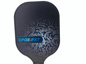 Pickleball Ninja: Master the Court with the CPQE PX7 "Blue" Honeycomb Pickleball Paddle