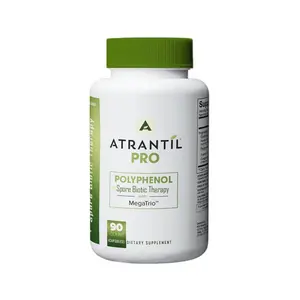 Atrantil-PRO 90 Capsule - Vegan, Dairy Free, Gluten Free & Non-GMO. Discomfort & Bloating Relief - Multi Support for Digestion & Gut Health