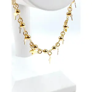 Bracelet with cross charms