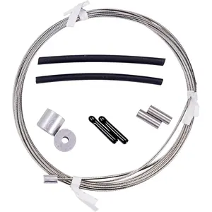 Bare Wire Replacement Jump Rope Speed  - 1/16" Stainless Steel  - 10ft Long  Made Cord for Fastest Speed - Compatible with   Speed Jump Rope Handles