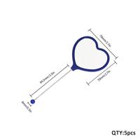 Sapphire blue ZK479012 5PCS