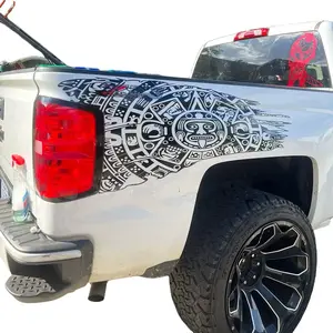 Azteca Flag  Decal Sticker Car Exterior Accessory For Cars, Trucks, SUV, Room Windows  Vehicle Exterior Decoration